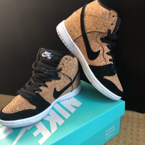nike dunk high sb cork